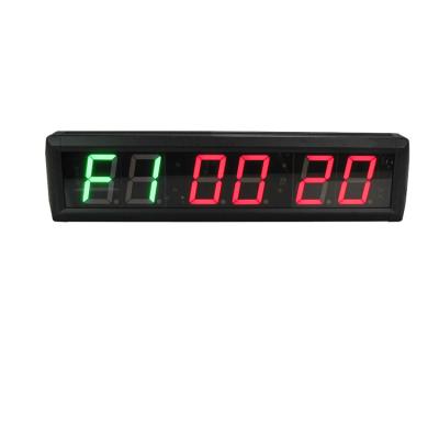 China Indoor Ganxin 2.3 Inch SELF-TIMER Workout Clock Table Digital Countdown Timer Clock for sale