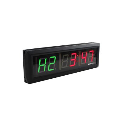 China Indoor Programmable Crossfit Equipment Home Gym Ganxin Timer Small Led Digital Gym Timer Clock With Time for sale