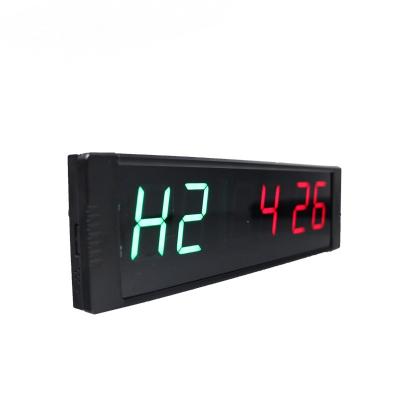 China Ganxin Large, 1.5 Inch Green and Red Color Home Fitness Best Gym Timer Multifunctional Decorative App for sale