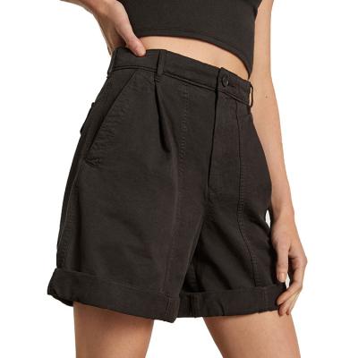 China 2022 summer simple style women's QUICK-DRY fashion sports shorts match high-waisted cargo women's shorts for sale