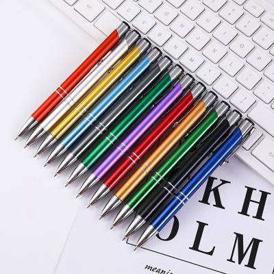 China Supplier Custom Logo Pen Professional Pen Colorful Metal Manufacturer Non-profit Pen for sale