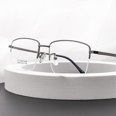 China Vintage Men's and Women's Unisex Round Metal Eyeglasses Fashionable Optical Eyeglasses Frames for sale