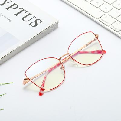 China Classic Metal Optical Reading Glass Frame With Hinge Eyeglasses Frame Monocle Frame For Women for sale