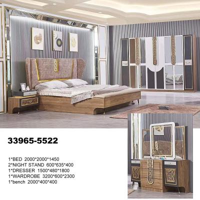 China 33965-5522 traditional luxurious bedroom for sale