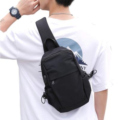 China Waterproof Lightweight One Strap Sling Cross - Body Bag Custom Backpack Travel Man Sling Bag for sale