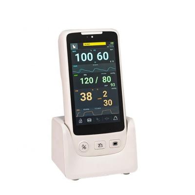 China Small and Medium Size Veterinary Clinic Etco2 Patient Monitor Veterinary Multiparameter Capnograph Handheld Monitor for sale