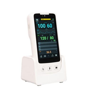 China Small And Medium Size Animal 5 Inch Led Patient Monitor Portable Handheld Touch Screen Veterinary Vital Signs for sale