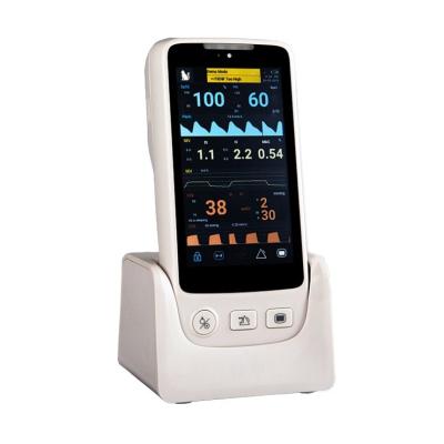 China Small and Medium Size Animal 5 Inch Touch Screen VET50A Veterinary Monitor Vital Sign Monitoring Devices Handheld Multigas for Pet for sale