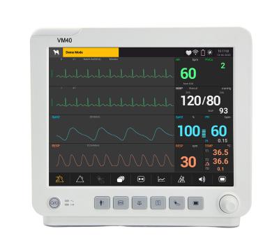 China Animals 12.1 Inch Etco2 NIBP Multipara Electric Veterinary Monitor for sale