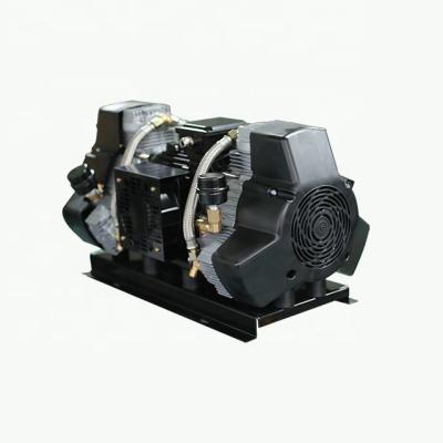 China OIL-LESS 12v Air Compressor Dual Cylinder Airbrush Air Compressor for sale