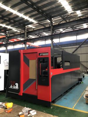 China Maschine zum Schneiden von Metallblechen mit CNC-Faser 3000mmx1500mm zu verkaufen