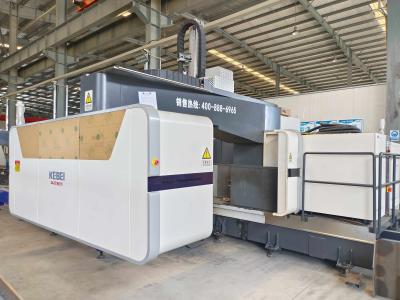 China Steel H Beam Laser Cutting Machine 30kw For I-Beam And Channel Steel for sale