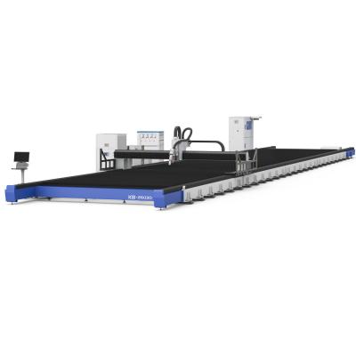 Cina Sistema automatizzato ad alta precisione Gantry Laser Cutting Machine con raffreddamento ad acqua Accuratezza di posizionamento ± 0,03 mm in vendita