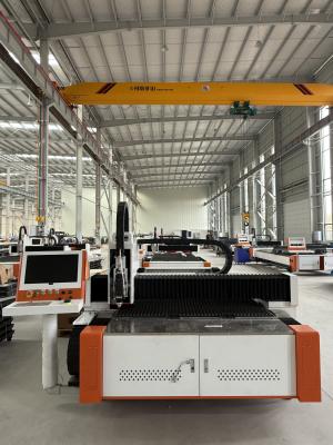 China Accelerated Velocity 0.8g Single Table Laser Cutting Machine for Worldwide Fiber Laser Metal Cutting à venda