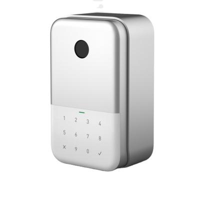 China 304 stainless steel TUYA outdoor waterproof smart fingerprint password box can be added with TUYA APP for sale