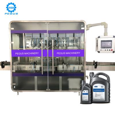 China Automatic Food Engine Oil Packing Production Line For 1-5L Plastic Bottle for sale