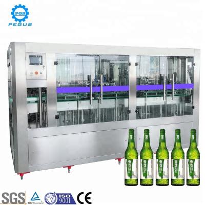 China Beer Wash Food Hot Sale Filling Capping Machine For Beer Factory Packing for sale