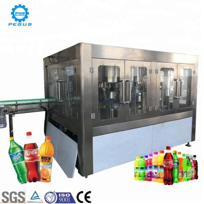 China DCGF24-24-8 Monoblock Carbonated Beverage Soft Drink Liquid Machine for Filling and Sealing for sale