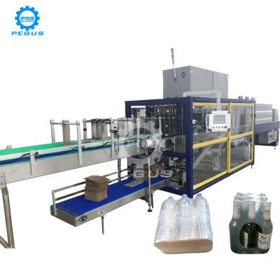 China Food Plastic Film Heat Shrink Wrapping Machine For Beverage Bottles for sale