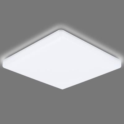 China TOP SELLING 3 Square US Market Modern CCT Led Panel Light Ceiling Light Factory Price Low For Indoor Office Living Room for sale