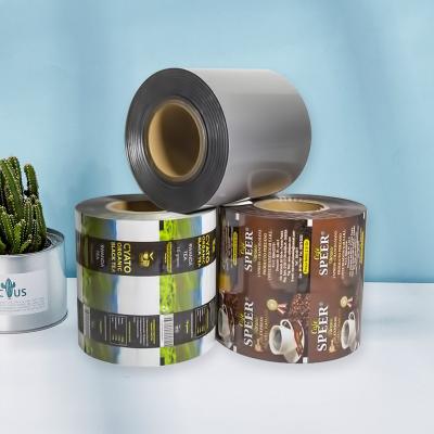 China 500ft Aluminum Foil Roll Food Grade Bulk Laminated Roll Film Safe Durable Packaging for sale