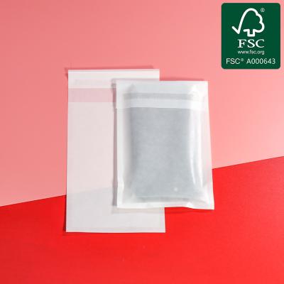 China A5 A4 A3 Glassine Envelopes Glassine Lined Paper Bag for sale