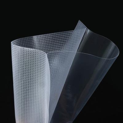 China Textured Packaging Vacuum Seal Bags Transparent Seal Packing Bags Plastic Nylon Embossed Sealer for sale