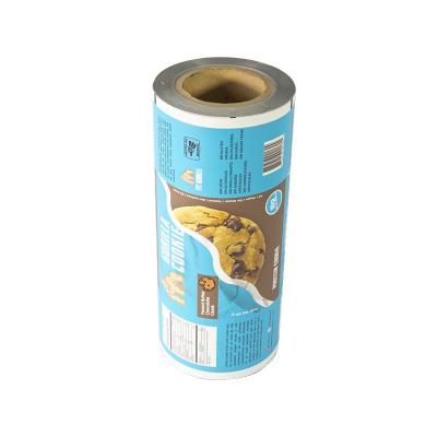 China Aluminium Mylar Foil Biscuit Automatische verpakking Vochtbestendige composietverzegelrolfilm voor huisdieren Te koop