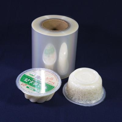 Cina Factory Price Plastic Packing Film Transparent Film Easy Peel Top Sealing Film in vendita