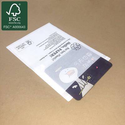 China Custom Thin Light Environmental Friendly Paper bags en venta