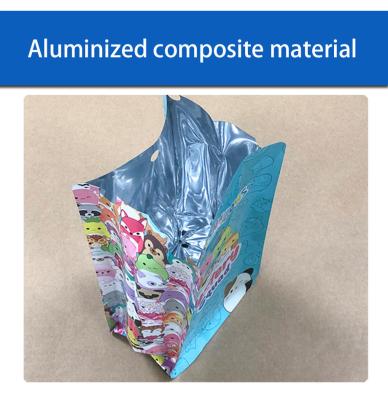 China Op maat gemaakte hervergrendelbare zakken Vierkante bodemzak Composit Laminated Food Grade Packaging Bag Te koop