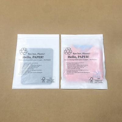 중국 Self Adhesive Stripe Clear Clothing Packaging For Glassine Paper Bag Packaging Sock 판매용