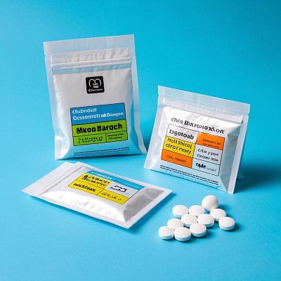 China Compostable Child - Proof Pouches Sustainable Packaging For Pharmaceuticals for sale