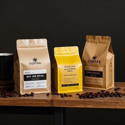 China Child - Resistant Biodegradable Coffee Pouches Airtight For Roasted Beans Bulk for sale
