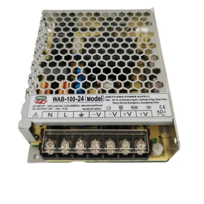 China Factory Direct Sales Widely Used 100W 24V 4.2A WAB-100-24 Silver Switching Power Supply 129*98*30mm for sale