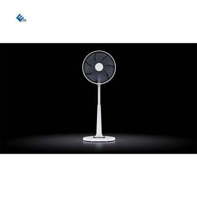 China hot sale 8H timer home use 100v/240V DC fan stand fan with remote control EF-1806 for sale