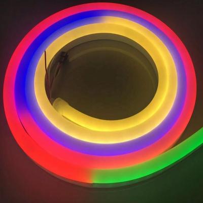 China Magic RGB Theme Park 2835 Max 10mt With 3 Years Warranty Full Color Neon Light for sale