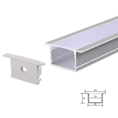 China Heat Resistance Amazon OEM Factory LED Profile LED Profile Different Shape Aluminum Channel Strip Light Bar Case for sale