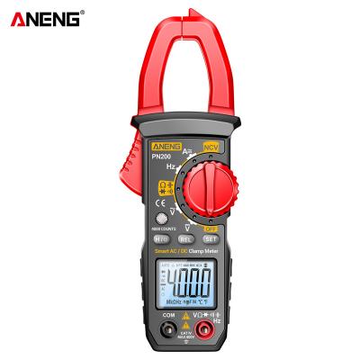 China ANENG PN200 Digital Clamp Meter DC/AC 600A Current 4000 Counts Multimeter Ammeter Voltage Tester Car Hz Capacitance NCV Ohm Test PN200 for sale