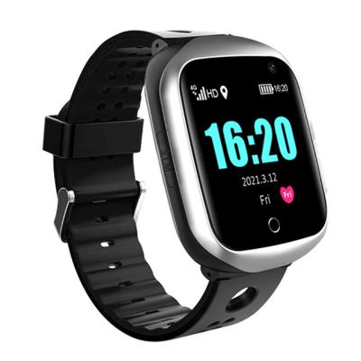 China Support IOS and Android 4G Video Call Waterproof Personal Watch Elderly Gps Tracking Device for Elderly Children for sale