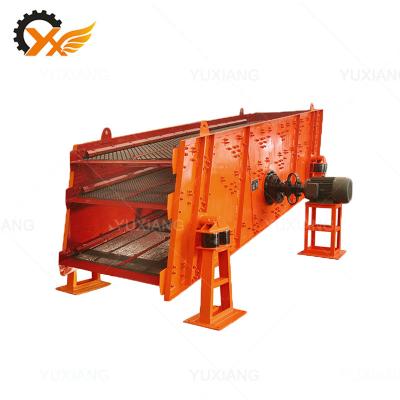 China New Design Stone Vibrating Screen Double Deck Dewatering Vibrating Screen zu verkaufen