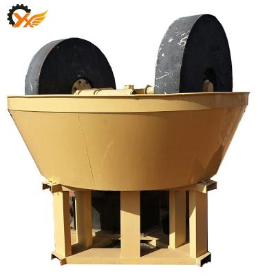 China China Double Rollers Gold Grinding Rolling Mills 1100 1200 Wet Pan Mill for sale