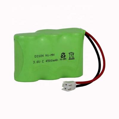 China Ununterbrochene Stromversorgung NiMh HRK26/51 C 3.6v 4500mah Wiederaufladbare Batterie für Kommunikation zu verkaufen