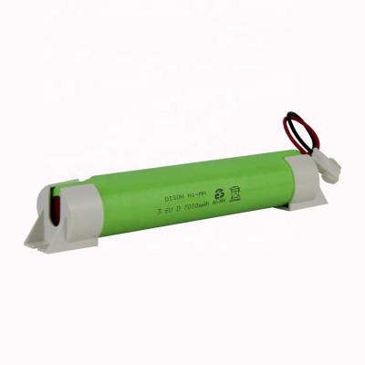 China 480 g NiMh HRK33/62 D 3.6v 7ah Wiederaufladbare Batterie für Notlichtenergie zu verkaufen