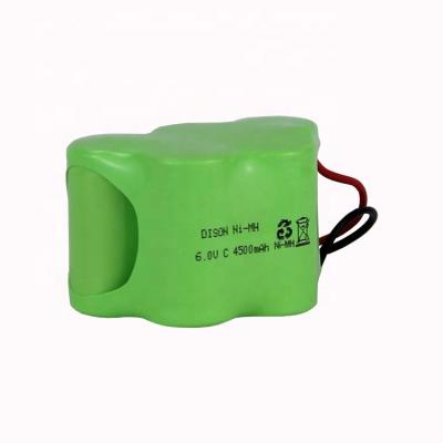 Κίνα 4500mah Δυνατότητα NiMh HRH26/51 6v C επαναφορτιζόμενη μπαταρία για φωτισμό έκτακτης ανάγκης προς πώληση