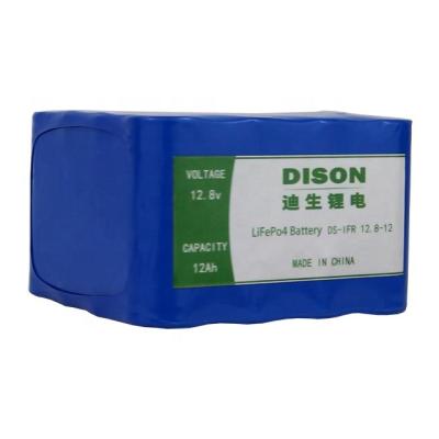 Cina 18650 LiFePo4 batteria al litio 12.8V 12Ah per il deposito di energia solare luce stradale batteria ricaricabile agli ioni di litio in vendita