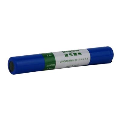 Κίνα 18650 6.4v 1.5Ah 9.6Wh LiFePo4 Cylindrical Lithium Ion Battery Pack In Emergency Lighting προς πώληση