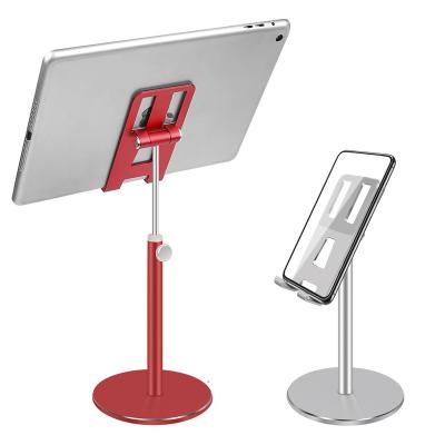 China Metal Amazon Top Sales Ergonomic Desktop Aluminum Tablet Stand Fit For 4.5-12.9 Smartphone Tablet for sale