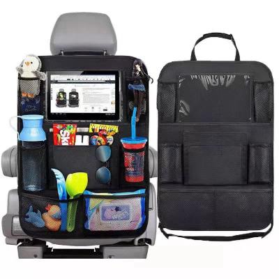 China Business / Luxury Car Backseat Organizer Car Organizers With Touch Screen Tablet for sale