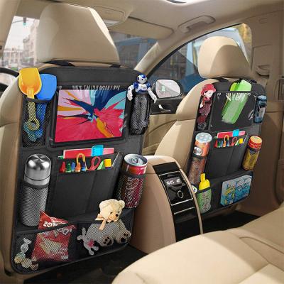 China Luxury Car Organizer Multi-Pocket Car Auto Phone Pocket Car Back Seat Organizer Protector Hanging Storage Bag/Bag for sale